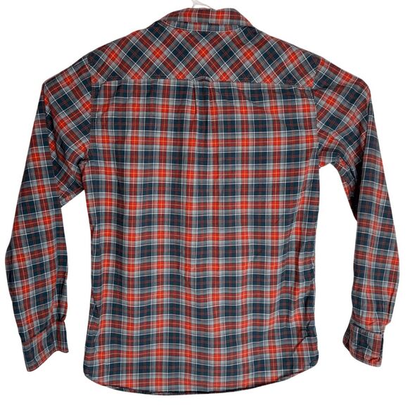 RVCA Men's Plaid Flannel Collared Long Sleeve Button Up Shirt Multicolor Small - Picture 2 of 7